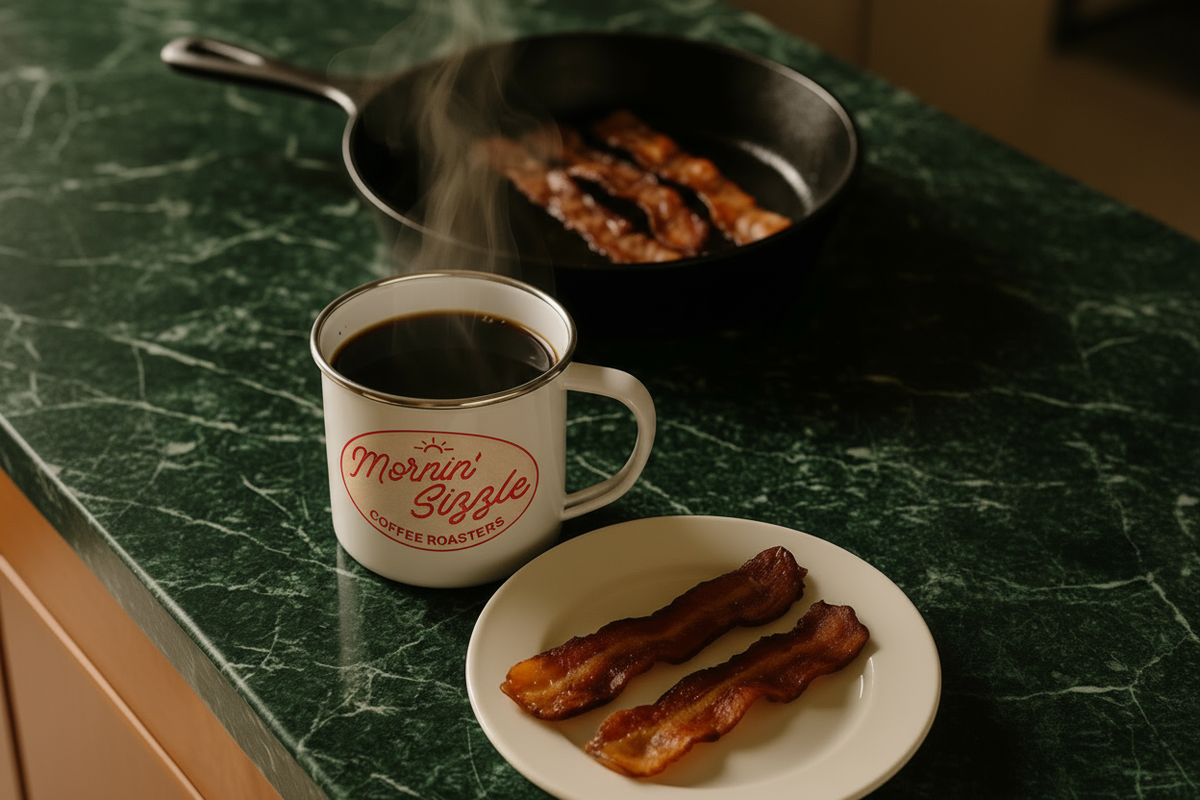 Mornin' Sizzle Coffee Roasters ~ Our Brand Story